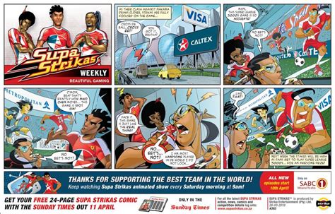 Supa Strikas Strips Page by Eduardo Ferrara | Comics, Comic book cover, Album