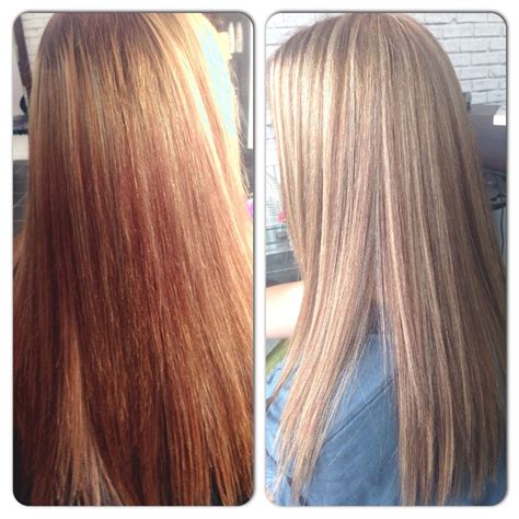 Colour correction before & after by me | Long hair styles, Hair styles ...