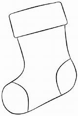 Printable Christmas Stocking Coloring Sheets sketch template