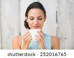 Young Woman Drinking Tea Free Stock Photo - Public Domain Pictures