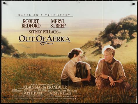 Out of Africa Movie Poster 1986 British Quad (30x40)