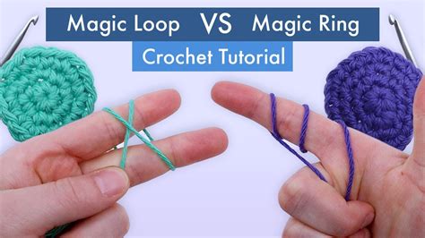 How to Crochet the Best Magic Loop and Magic Ring (aka Magic Circle) || Easy Beginner Tutorial ...