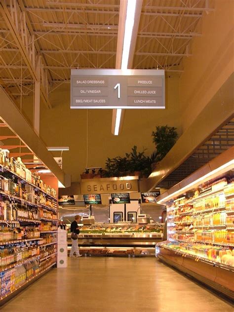 Supermarket Aisle Signs