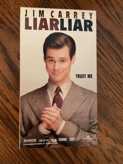 JIM CARREY LIAR Liar VHS $7.00 - PicClick