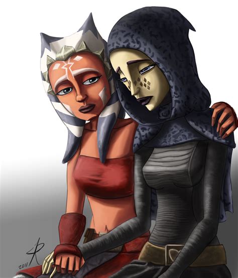 Barrissoka - Barriss Ofee and Ahsoka Tano Pairings Star Wars Love, Star Wars Fan Art, Ahsoka ...