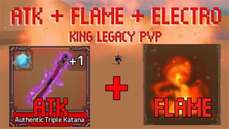 Bounty Hunting with OP Flame + Electro V2 + ATK 🔥 in King Legacy | King Legacy - YouTube