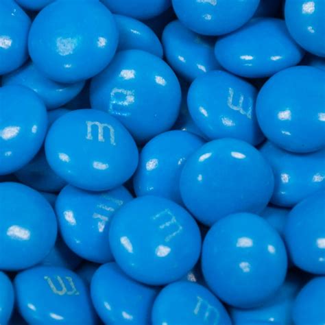 Blue Candy M&Ms 1.65 lb (approx 825 pcs) - Milk Chocolate - Walmart.com ...