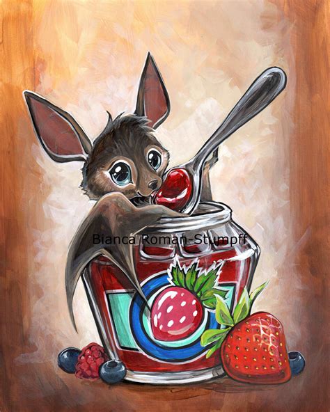 Fruit Bat Painting at PaintingValley.com | Explore collection of Fruit Bat Painting