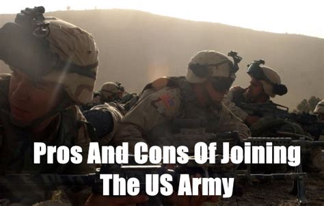 10 Pros And Cons Of Joining The Army - Operation Military Kids