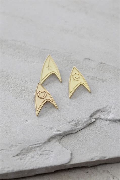 Star Trek Lapel Pin Set | Star trek pin, Star trex, Star trek