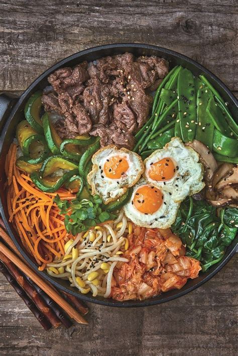 Bibimbap is a fantastic Korean comfort food, packed with rice, vegetables and flavour. Judy Joo ...