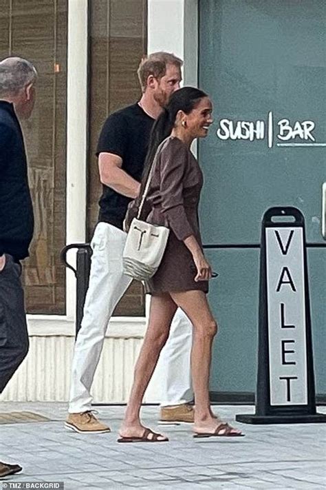 Harry and Meghan step out for Michelin star sushi at their local ...