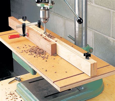 Drill Press Table & Fence | Woodworking Project | Woodsmith Plans