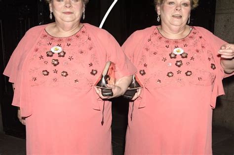 Anne Hegerty looks stunning in embellished pink dress at the Pride of ...