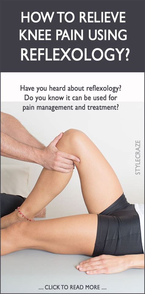 Knee Pain: How Does Reflexology Treat Knee Pain?