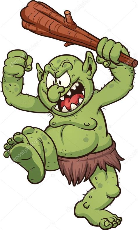 Cartoon troll Stock Vector Image by ©memoangeles #65213113