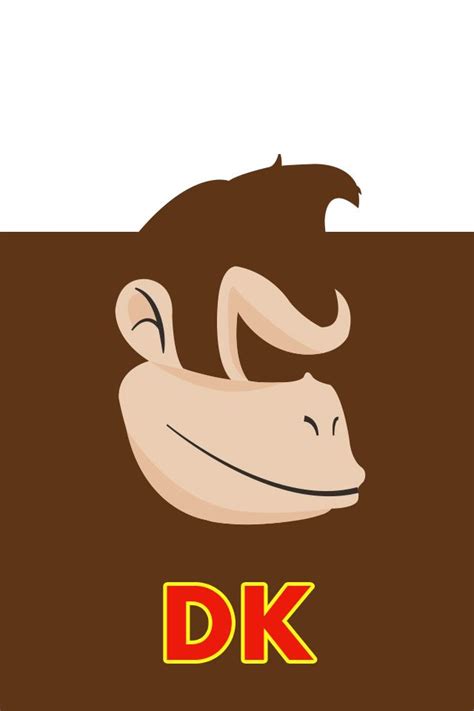 Resultado de imagen para donkey kong vector | Desenhos do mario ...