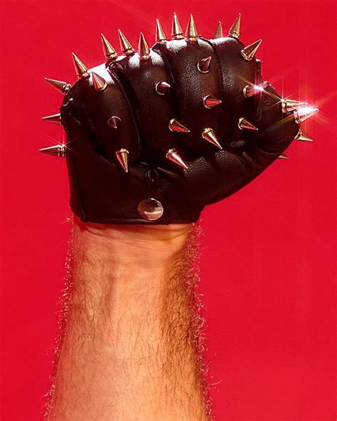 NYC MADE / SHIP GLOBALLY on Instagram: “New Spiked Leather Gloves, and ...