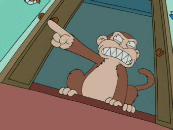 Angry Monkey Family Guy Gif