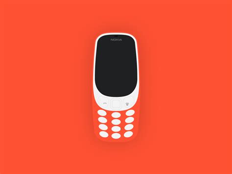 Iconic Nokia 3310 by bujorleon on Dribbble