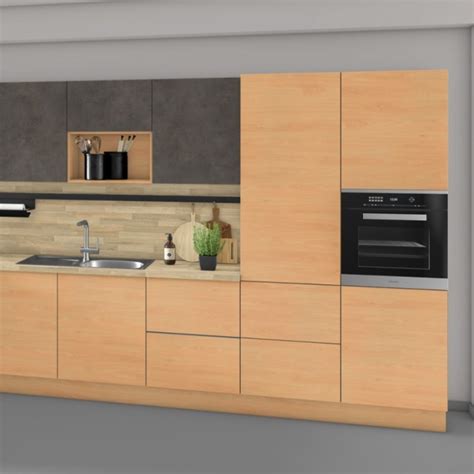 Ellmau Beech Kitchen Doors | Replacement Kitchen Door | Just Kitchen Doors