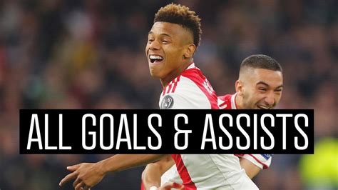 ALL GOALS & ASSISTS - David Neres 2018/19 - YouTube