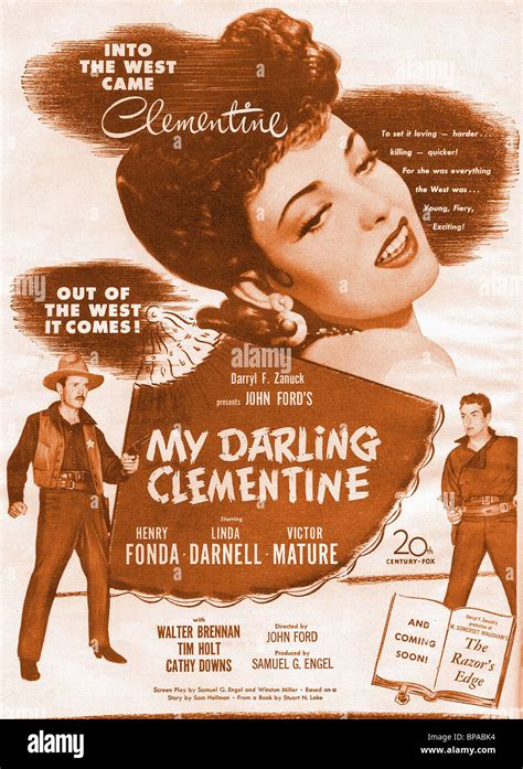 My Darling Clementine WOOD POSTER Stunning Movie Poster For Ireland | My Darling Clementine ...