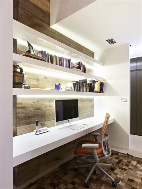 22 Space Saving Ideas for Small Home Office Storage