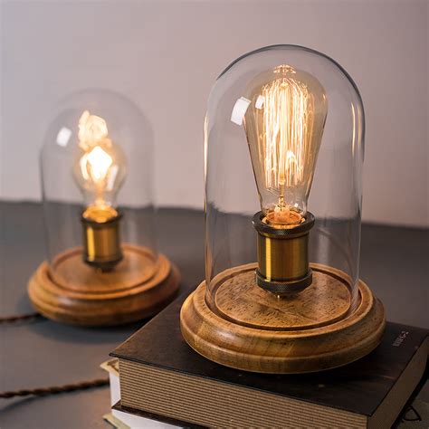 Vintage Brass Edison Bulb Table Lamp – Staunton and Henry