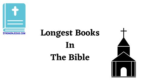 What Is The Longest Book In The Bible? - STRONGINJESUS.COM