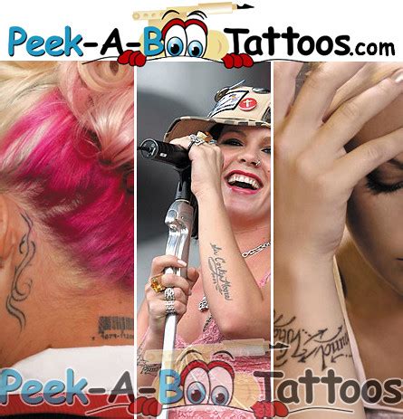 pink the singer tattoos | Singer Pink who was married to Car… | Flickr