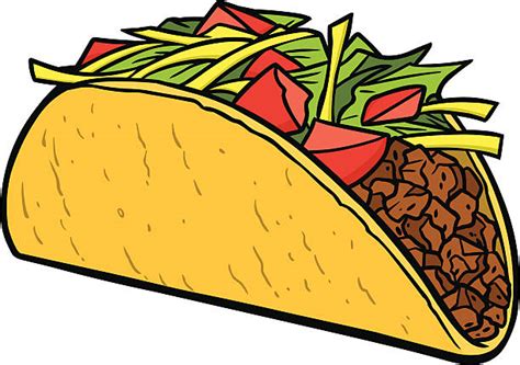 Royalty Free Taco Clip Art, Vector Images & Illustrations - iStock