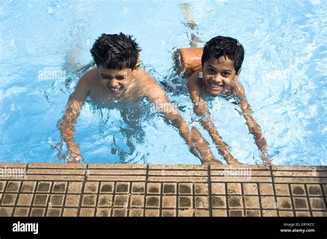 Boy indian swimming water hi-res stock photography and images - Alamy