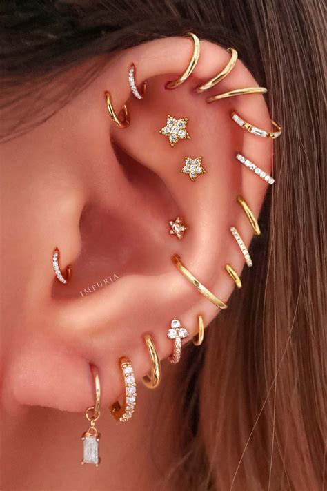 Helix Piercings: Everything you Need to Know - Impuria – Impuria Ear ...