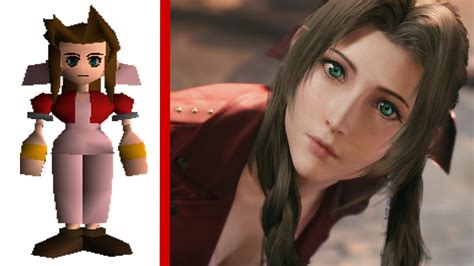 Comparando el diseño de personajes de FF7 Remake con los originales de ...