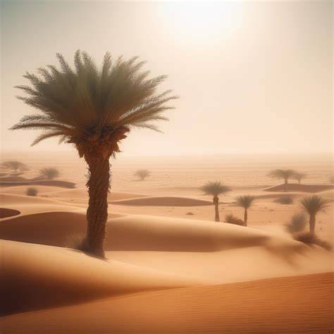 Premium Photo | Sahara Desert Oasis