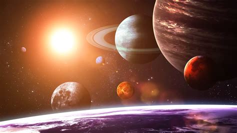 formation of planets illustration #planet #space Solar System space art ...