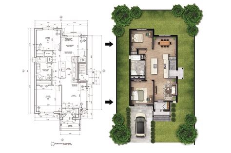 Plan Rendering Projects in Photoshop - ADMEC Multimedia Institute