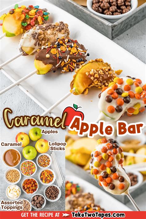 DIY Caramel Apple Bar - Take Two Tapas