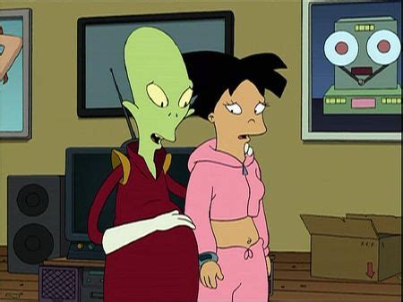 Kif Gets Knocked Up a Notch - The Infosphere, the Futurama Wiki