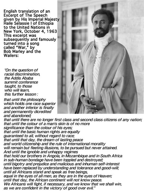 Haile Selassie Quotes. QuotesGram