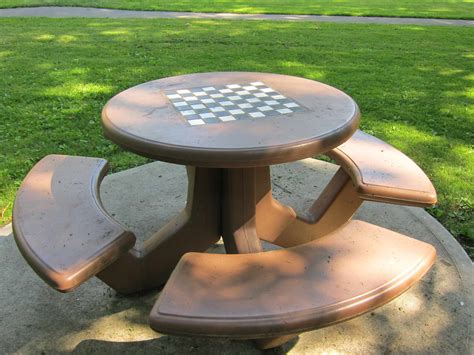 Phenomenal Collections Of Outdoor Chess Table Concept | Turtaras