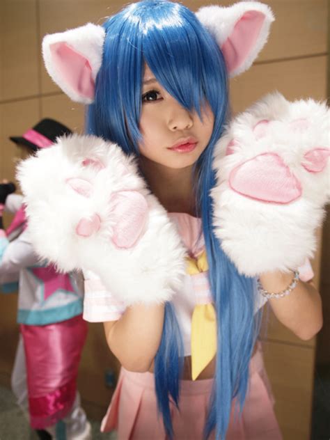 adorable, asian girl, cat ears, cosplay, cute - image #363632 on Favim.com