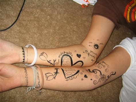 the double heart tattoo meaning and ideas | Source: infinity… | Flickr