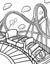 Theme Park Coloring Pages At GetDrawings  Free Download sketch template