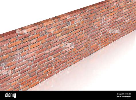 3D brick wall Stock Photo - Alamy