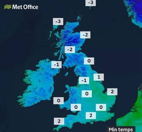 UK snow forecast MAP: Freezing -5C cold snap to hit TODAY - Will it ...