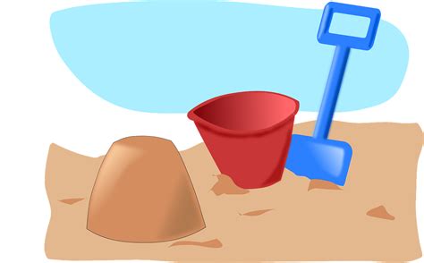 Beach Sand Toys - Free vector graphic on Pixabay