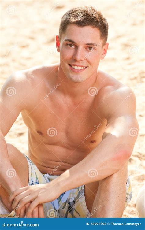 Man At The Beach Stock Photos - Image: 23092703