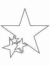 Printable Coloring Stars Pages sketch template